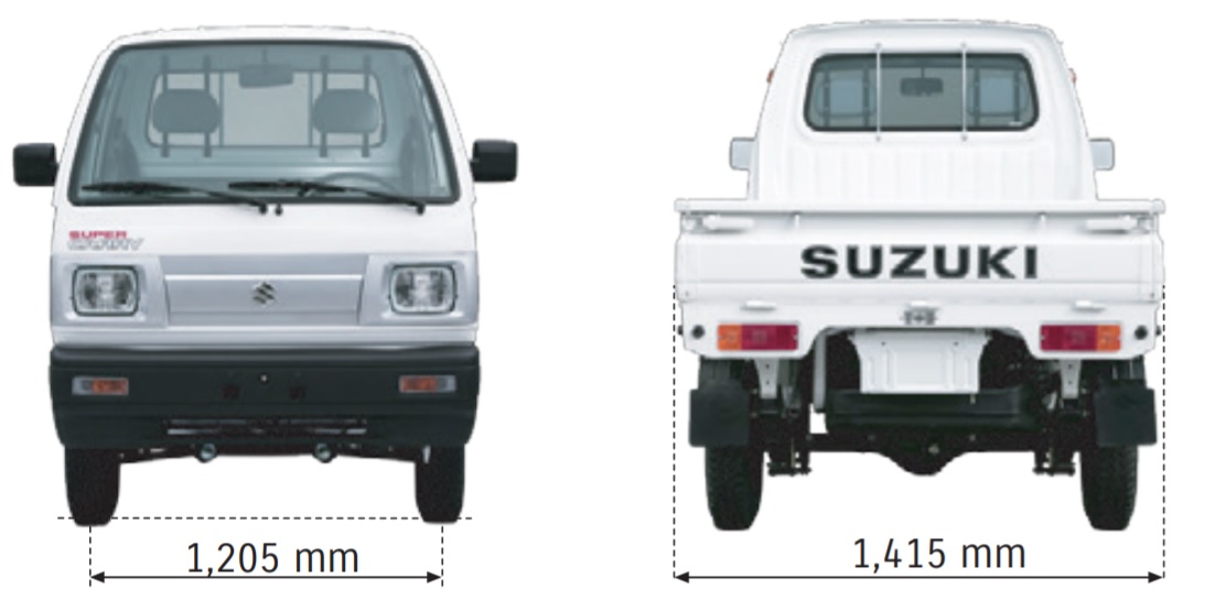 Giá Xe Tải Nhỏ Suzuki Truck 500kg 650kg năm 2023 Đủ loại thùng kín mui bạt