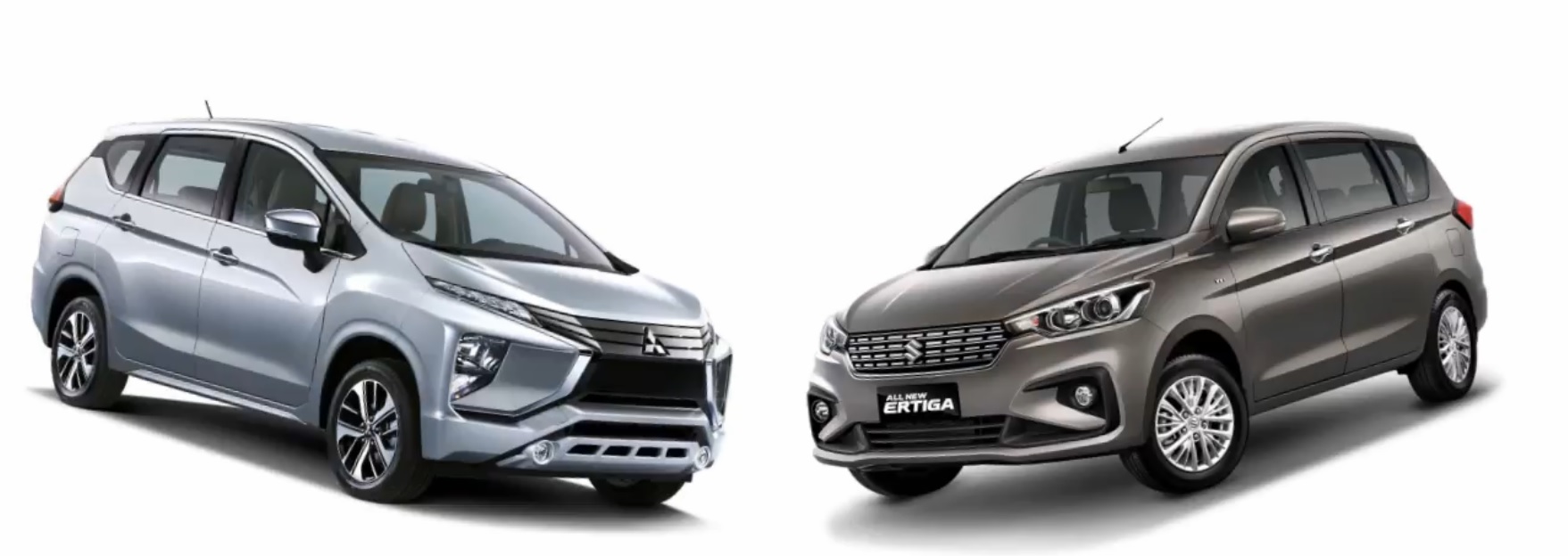 So sánh Suzuki Ertiga 2019 vs Mitsubishi X-pander